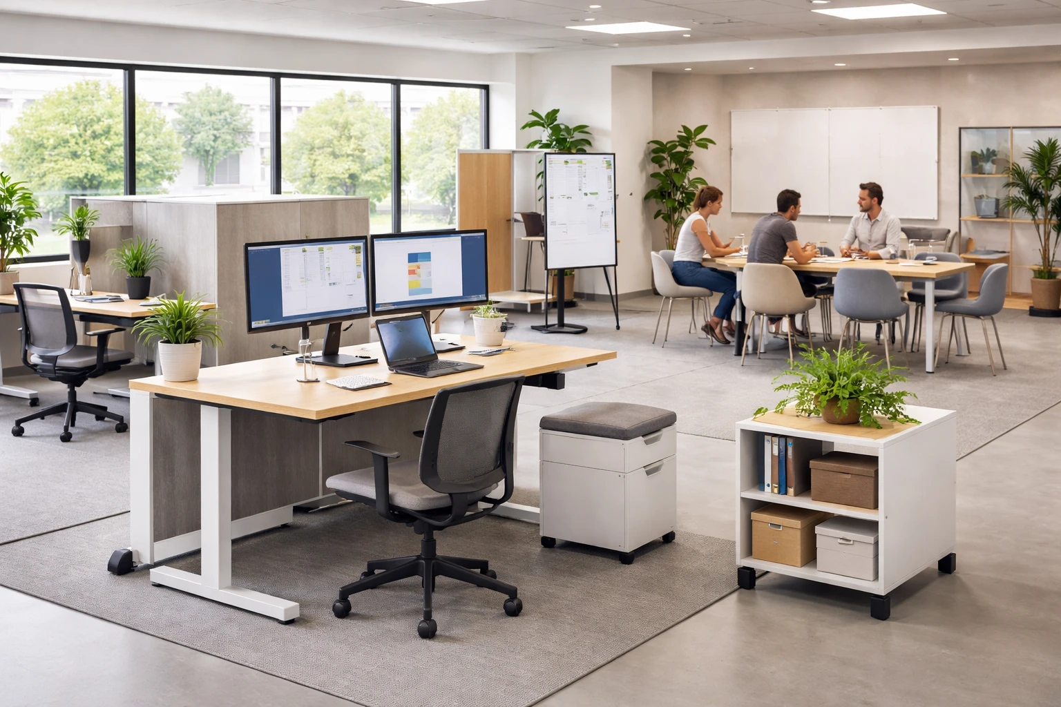 Mobilier de bureau et transformation des organisations hybrides